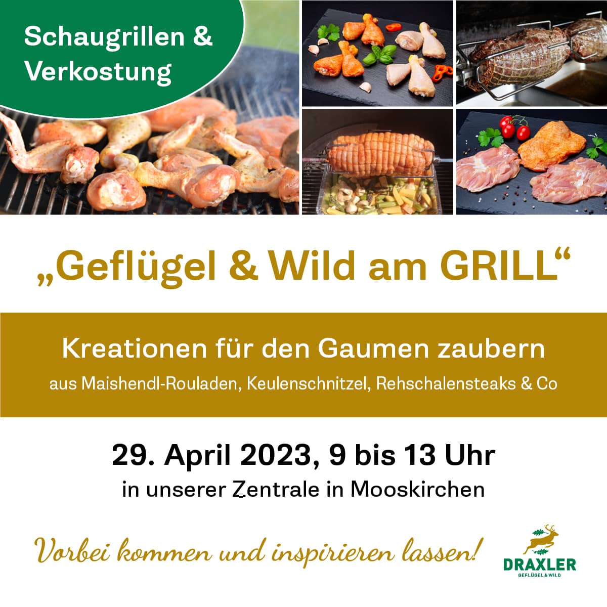 Geflügel und Wild am Grill_Schaugrillen & Verkostung